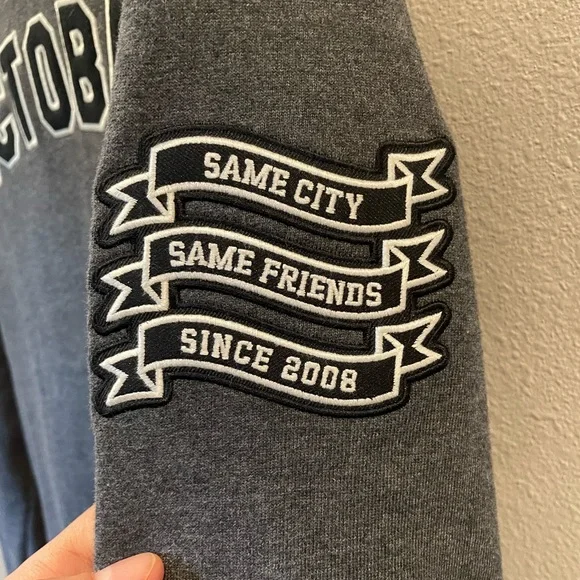 Drake OVO October’s Very Own Tournament Patches Bomber Jacket Medoim - Picture 4 of 8